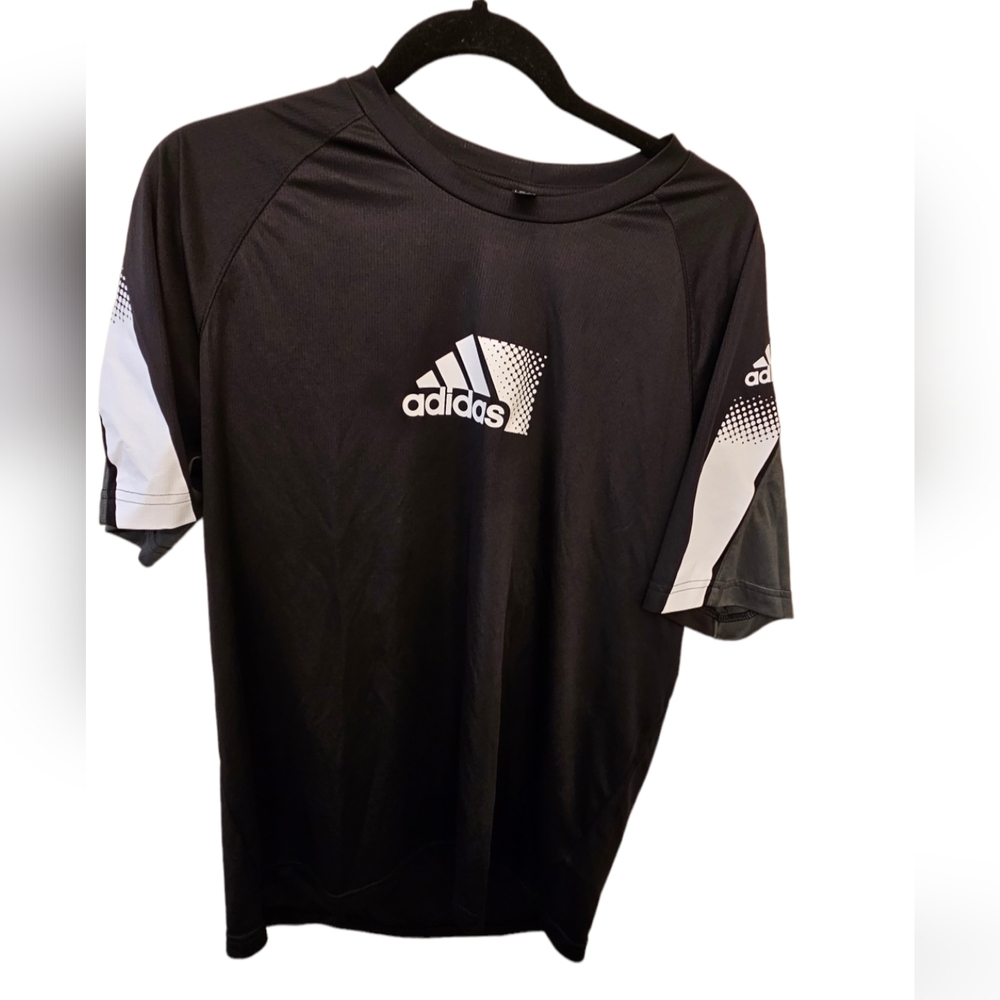Adidas CLUB TEE Black Tennis T-Shirt Size M $5 If Bundled